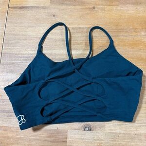 Bombshell Sportswear Teal Sports Bra